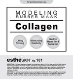 estheSKIN No.101 Collagen peel-off type modeling rubber mask powder 35oz with 3pcs Mixing Bowl Set