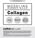 (6 pack) estheSKIN No.101 Collagen Modeling Rubber Mask for Facial Treatment, 35 Oz