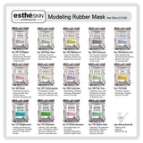 (6 pack) estheSKIN No.101 Collagen Modeling Rubber Mask for Facial Treatment, 35 Oz