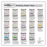 estheSKIN No.101 Collagen peel-off type modeling rubber mask powder 35oz with 3pcs Mixing Bowl Set