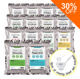 14 types of estheSKIN peel-off type modeling rubber mask powder 35oz with 3pcs Mixing bowl set
