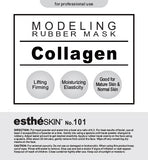 estheSKIN No.101 Collagen Modeling Rubber Mask 35 Oz 1 pack with 3pcs Mixing Bowl Set