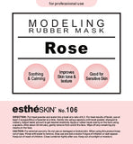 (6 pack) estheSKIN No.106 Rose Modeling Rubber Mask for Facial Treatment, 35 Oz.