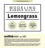 (6 pack) estheSKIN No.107 Lemongrass Modeling Rubber Mask for Facial Treatment, 35 Oz.