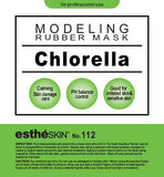 (6 pack) estheSKIN No.112 Chlorella Modeling Rubber Mask for for Facial Treatment, 35 Oz