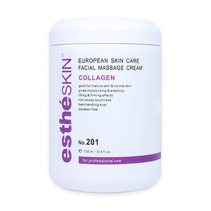 estheSKIN Collagen Facial Massage Cream for European Skin Care, 33.8 fl oz, 1000 ml