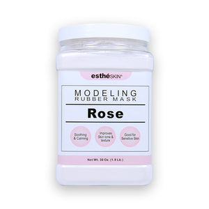 estheSKIN Jar No.106 Rose Modeling Rubber Mask for Facial Treatment, 30 Oz.