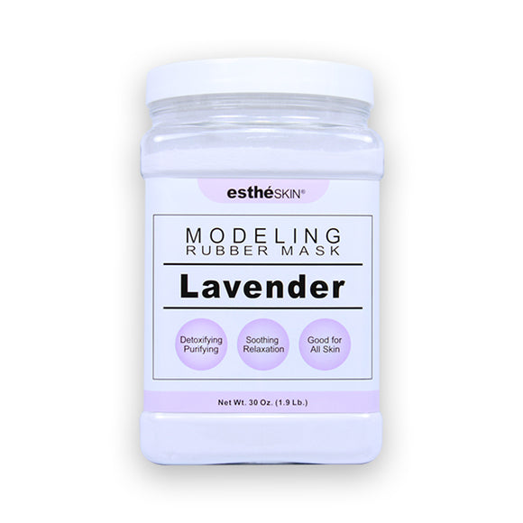 estheSKIN Jar No.108 Lavender Modeling Rubber Mask for Facial Treatment, 30 Oz.
