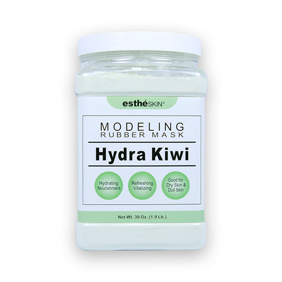 estheSKIN Jar No.114 Hydra-Kiwi Modeling Rubber Mask for Facial Treatment, 30 Oz.